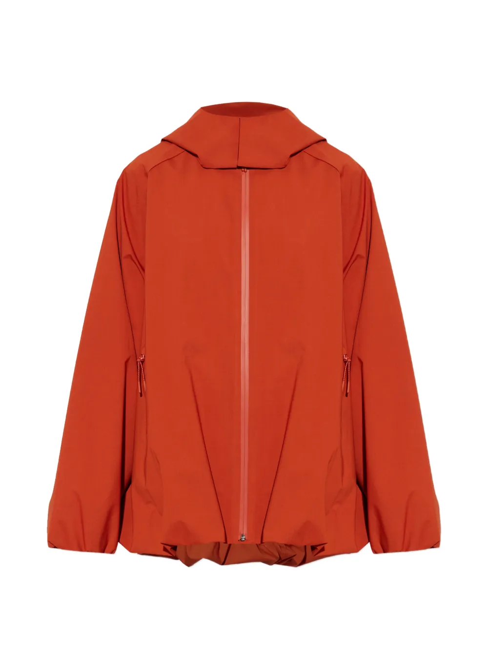Lacoste hoodie zip coat - Orange