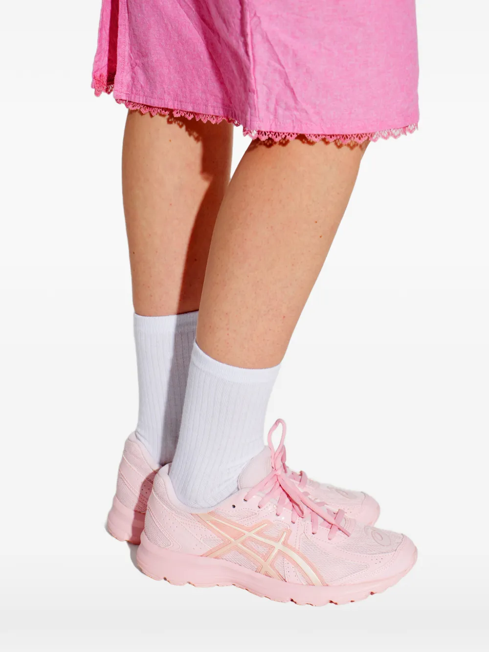 ASICS Sneakers met logodetail Roze