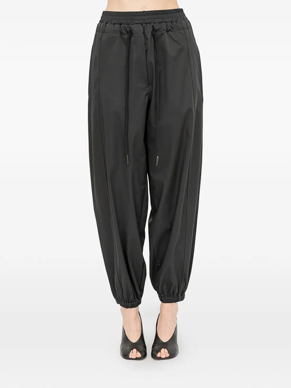 Andrea Ya'aqov drawstring-waist jogging pants - Nero