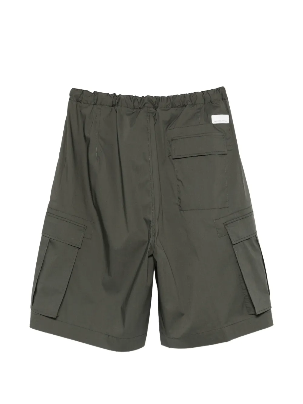 Nine In The Morning Calus shorts met cargo zak Groen