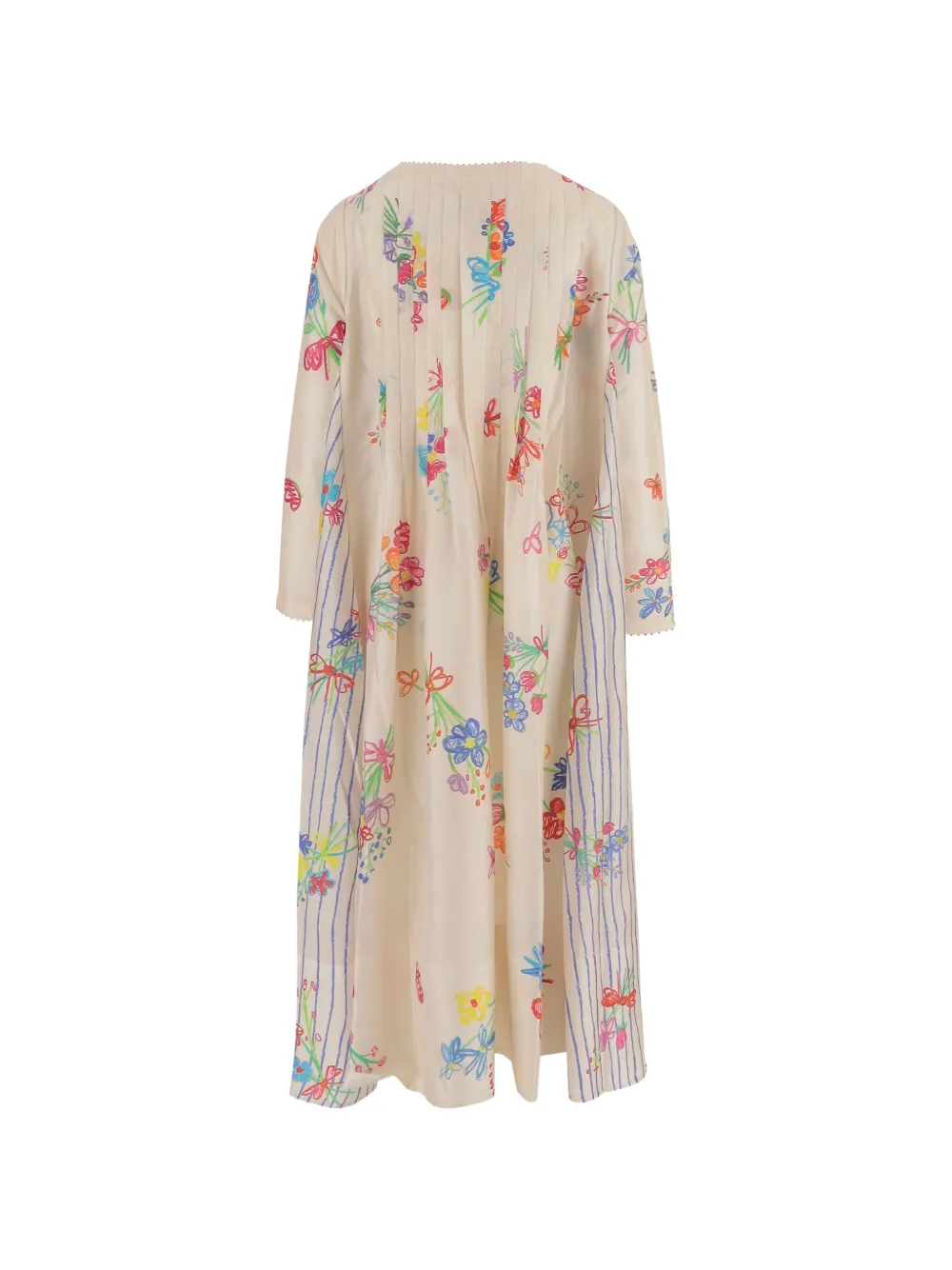  Pero Floral-print Midi Dress - Neutrals 