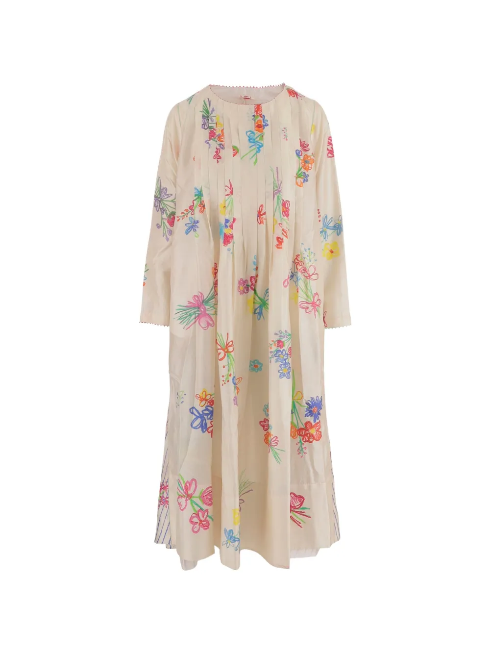 Pero floral-print midi dress - Toni neutri