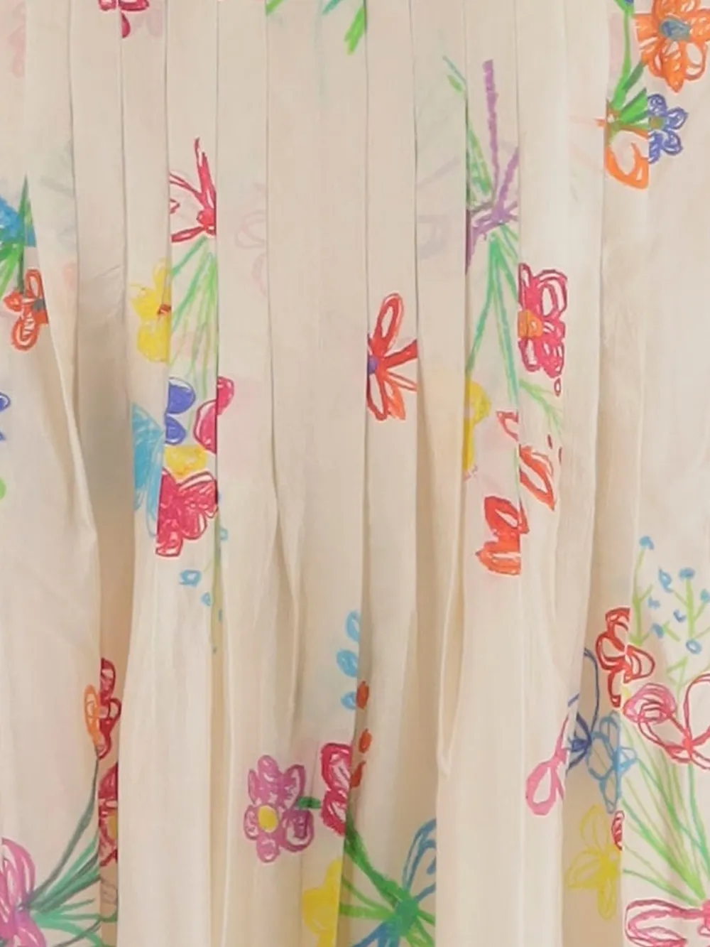  Pero Floral-print Midi Dress - Neutrals 