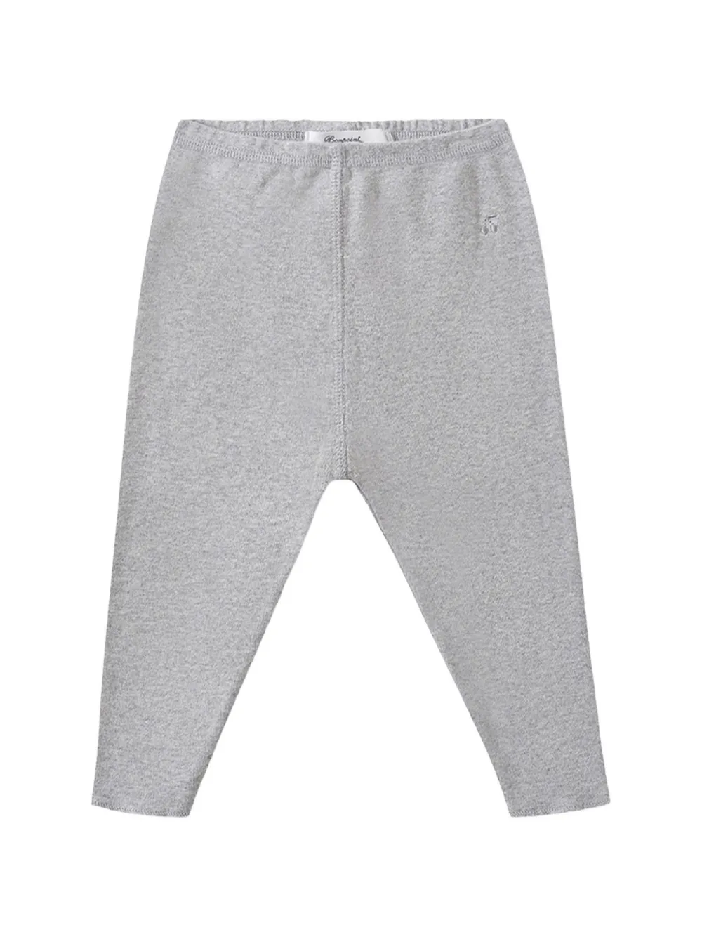 Bonpoint elasticated waistband leggings - Grigio
