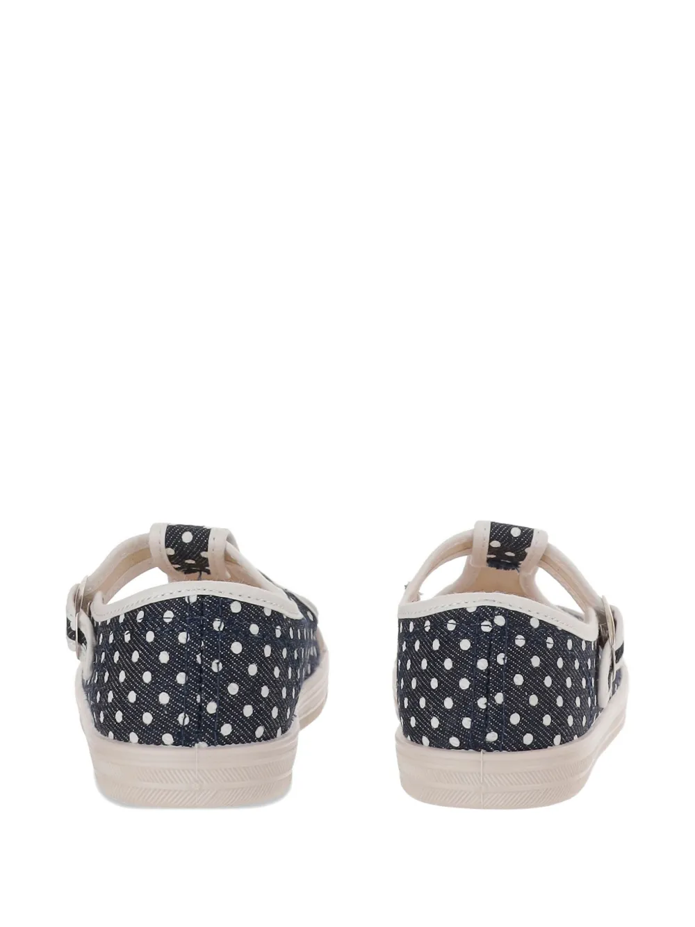 Pèpè Schoenen met stippen en gespbandje Blauw