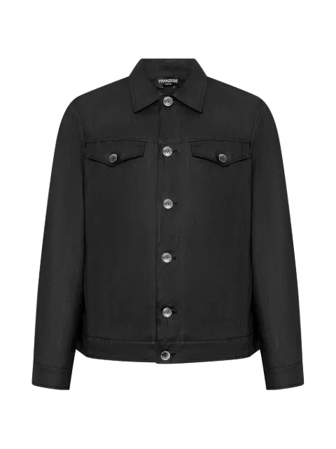 FRANZESE COLLECTION button flap-pocket jacket