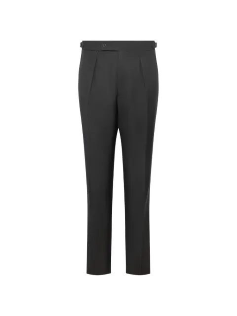 FRANZESE COLLECTION pleat buckle trousers