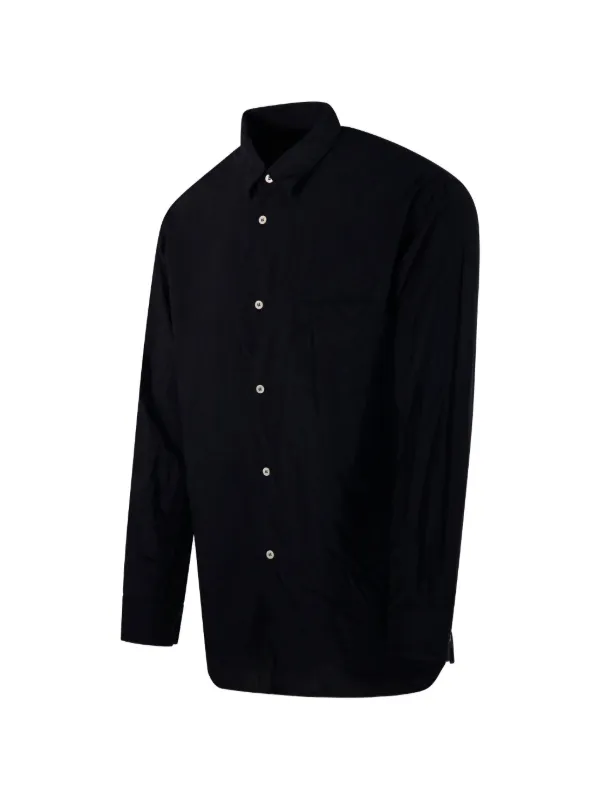 Comme Des Garçons Shirt テクスチャード シャツ | ブラック | FARFETCH JP