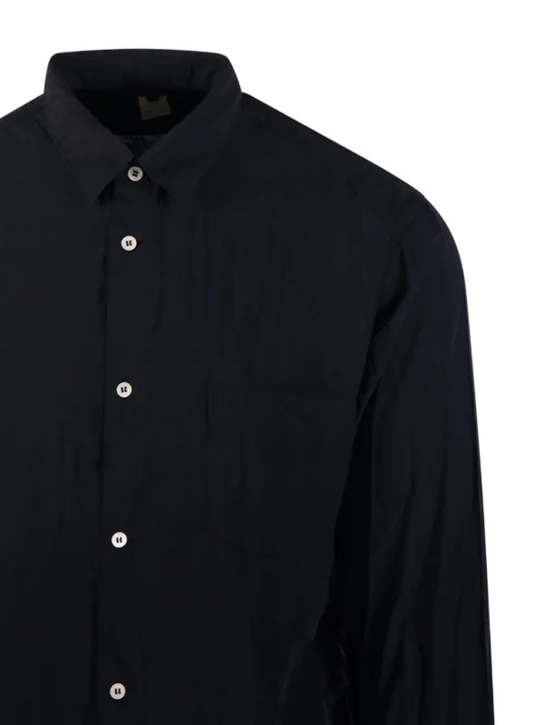 Comme Des Garçons Shirt テクスチャード シャツ | ブラック | FARFETCH JP