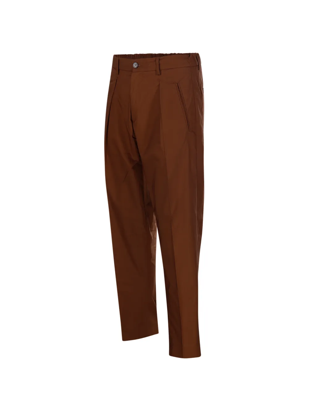  Entre Amis Pleated Trousers - Brown 