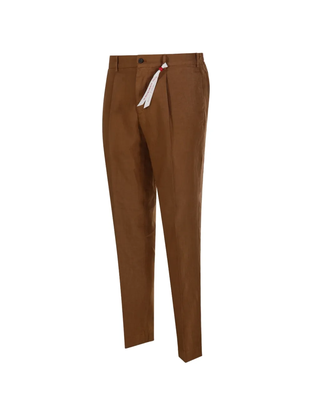  Santaniello Belt-loops Trousers - Brown 