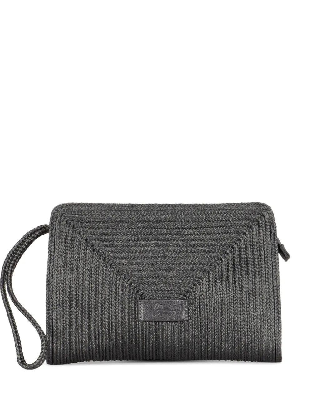 Castañer Bali clutch bag - Grigio