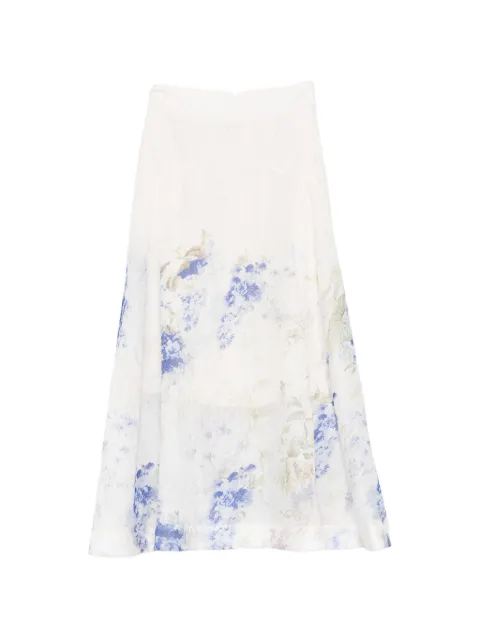 Paper Lace floral skirt