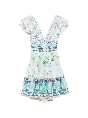 chinese dress ladies PAPER PARACHUTE LACE PLEATED DRESS – Blew Boutique