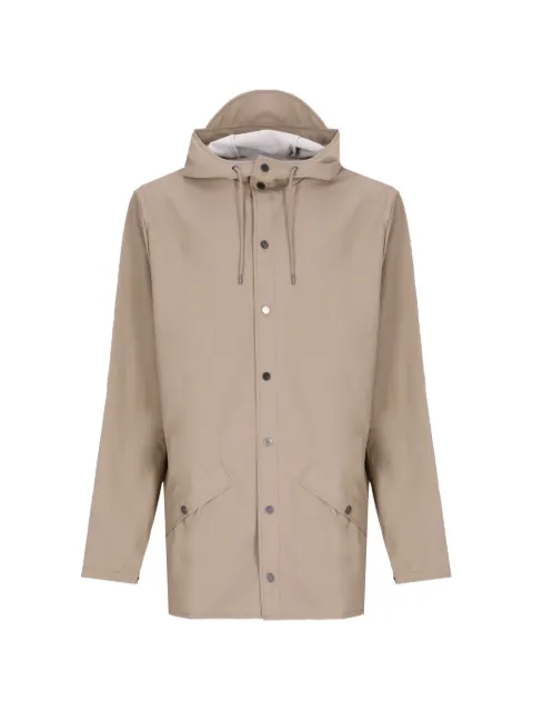 Rains drawstring hooded coat