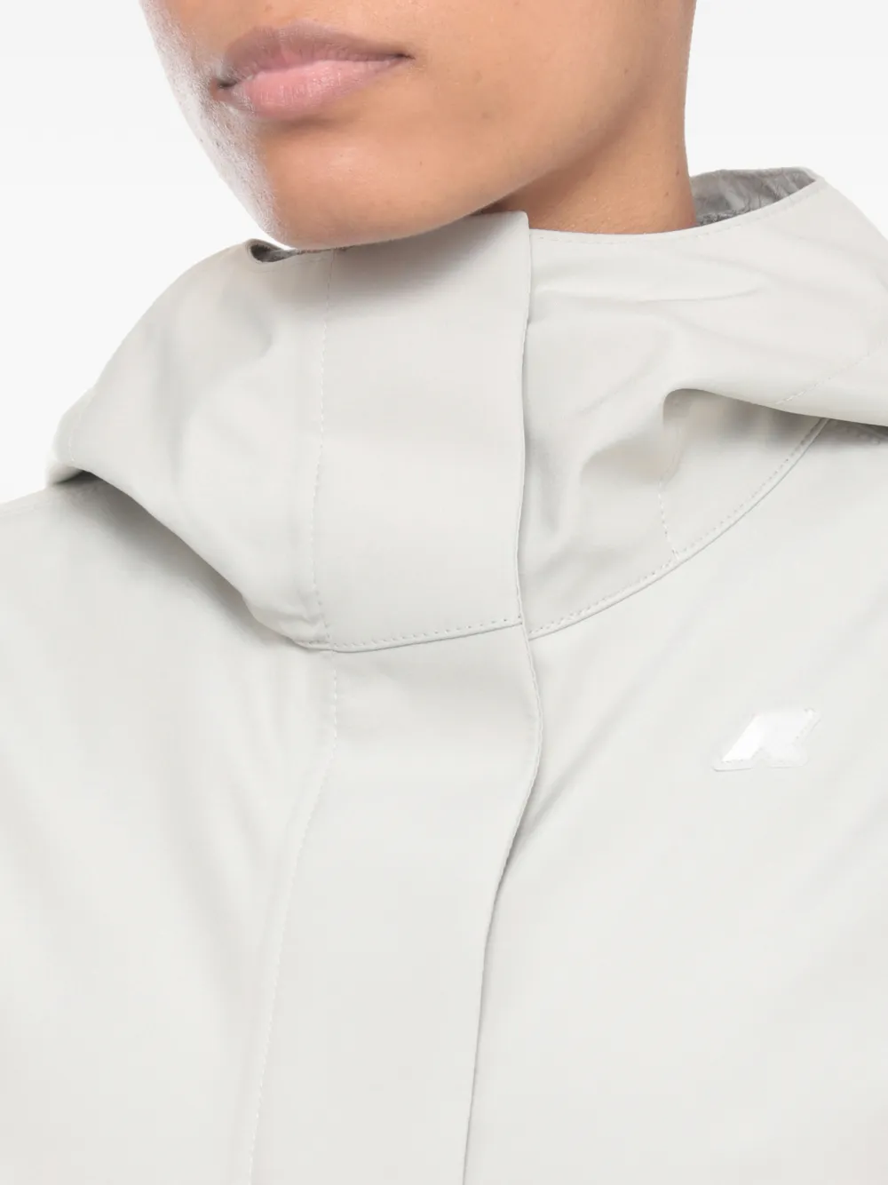 K-Way Jack met capuchon Beige
