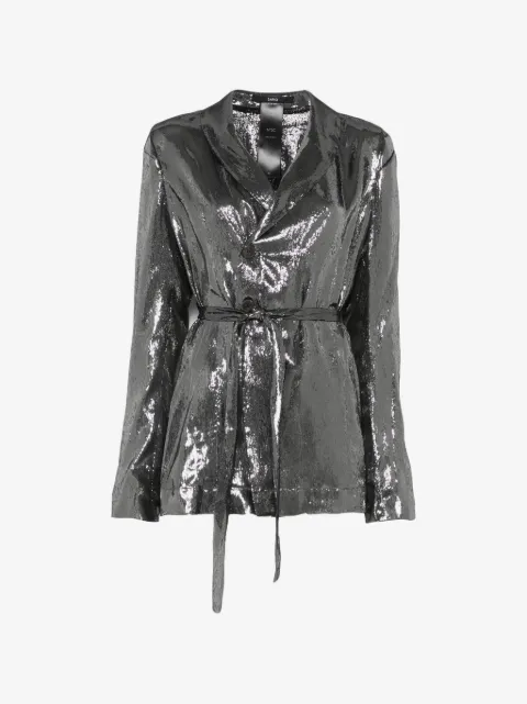 SAPIO belted jacket