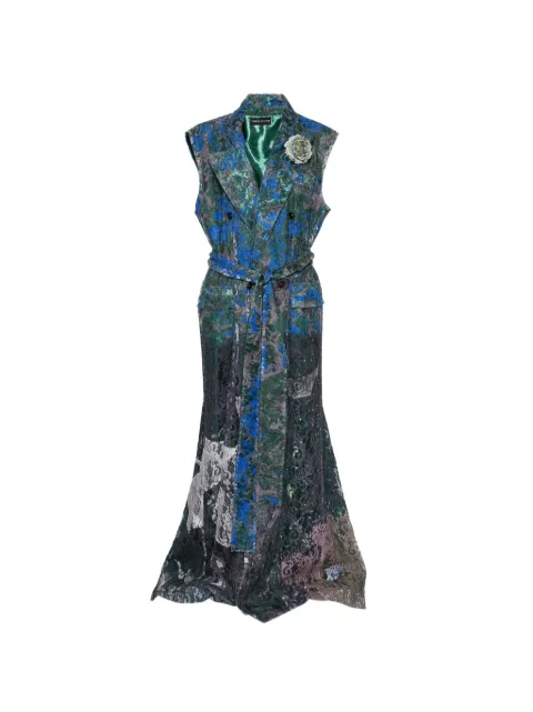 Barbara Bologna floral print coat