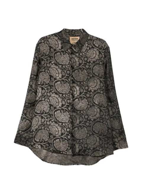 Uma Wang Tab floral-print shirt
