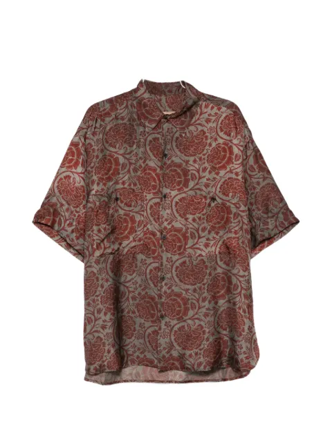 Uma Wang Teorya floral-print shirt