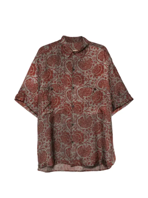 Uma Wang Teorya floral-print shirt