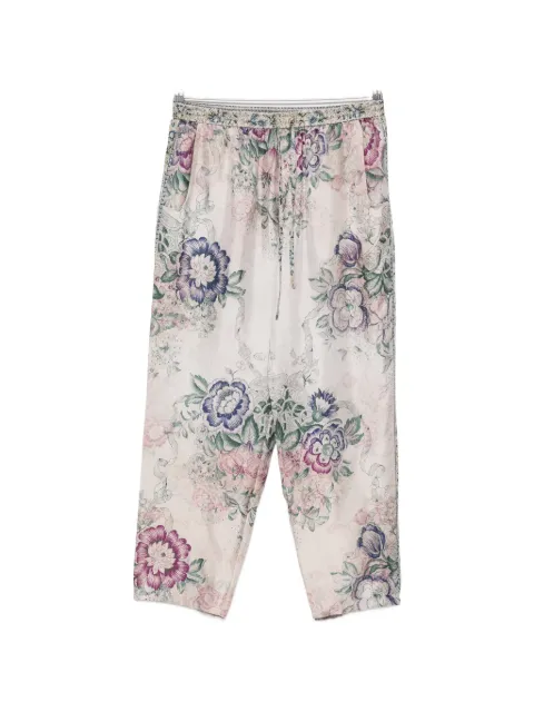 Pierre-Louis Mascia floral-print drawstring trousers