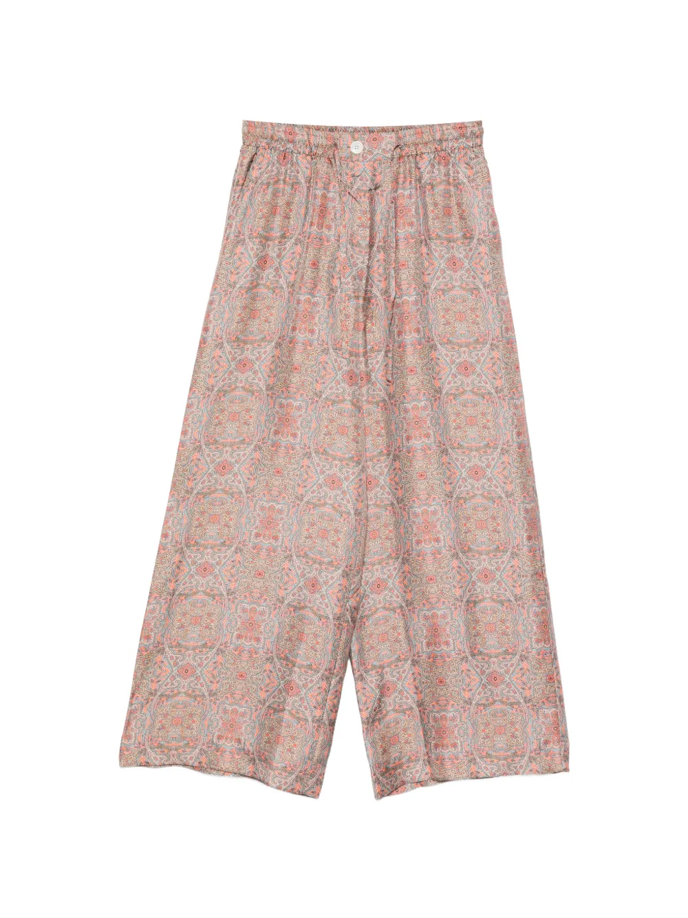 Pierre-Louis Mascia paisley-print palazzo pants - Arancione