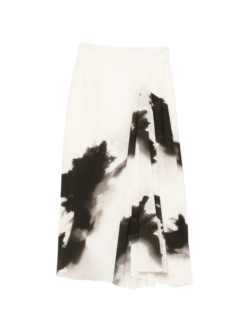 Gentry Portofino printed midi skirt - Toni neutri