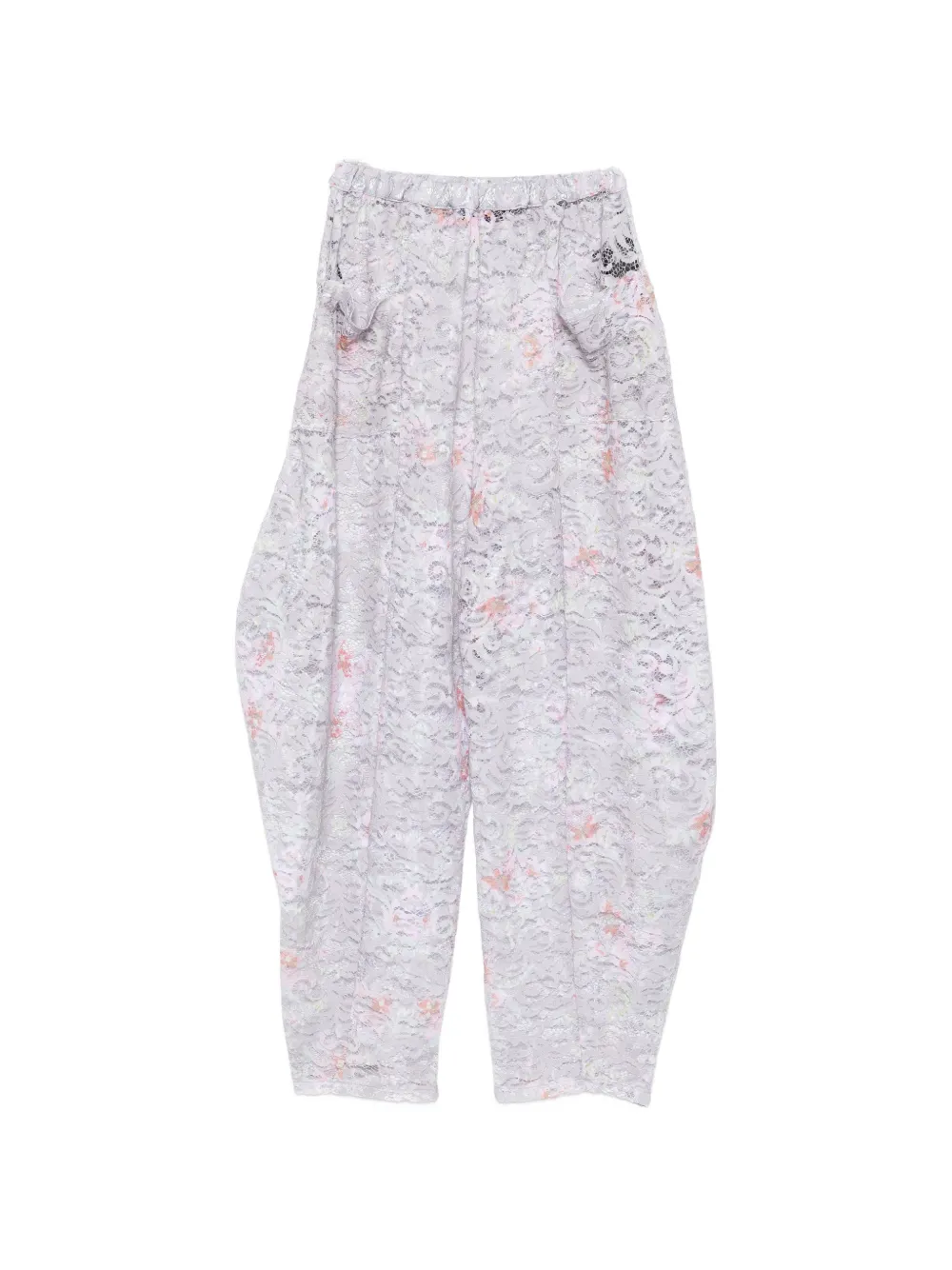 Barbara Bologna floral-lace trousers - Grau