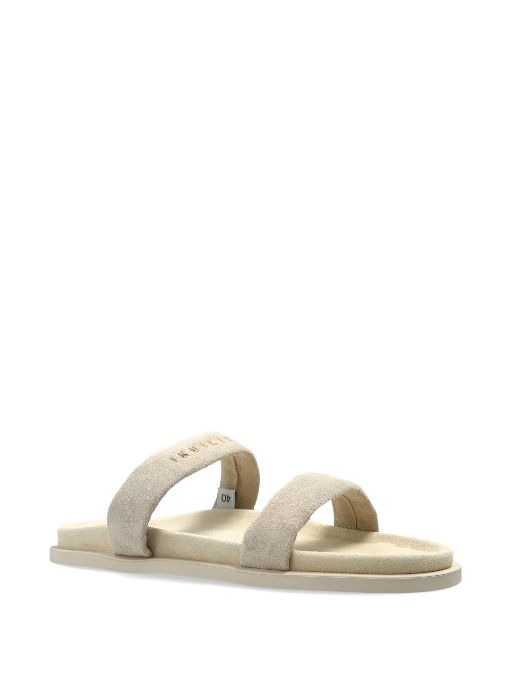 Inuikii strap-upper leather sandals Beige