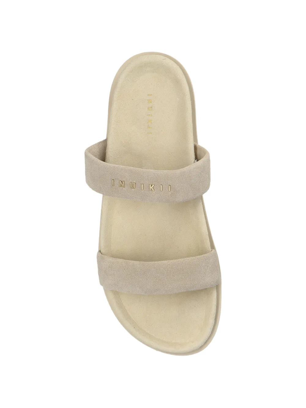 Inuikii strap-upper leather sandals Beige