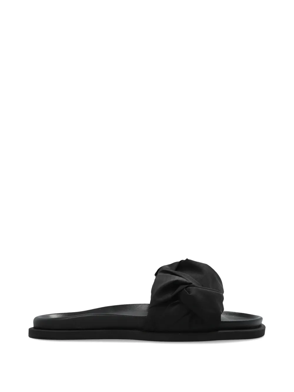 Inuikii knotted-upper flat sandals - Nero