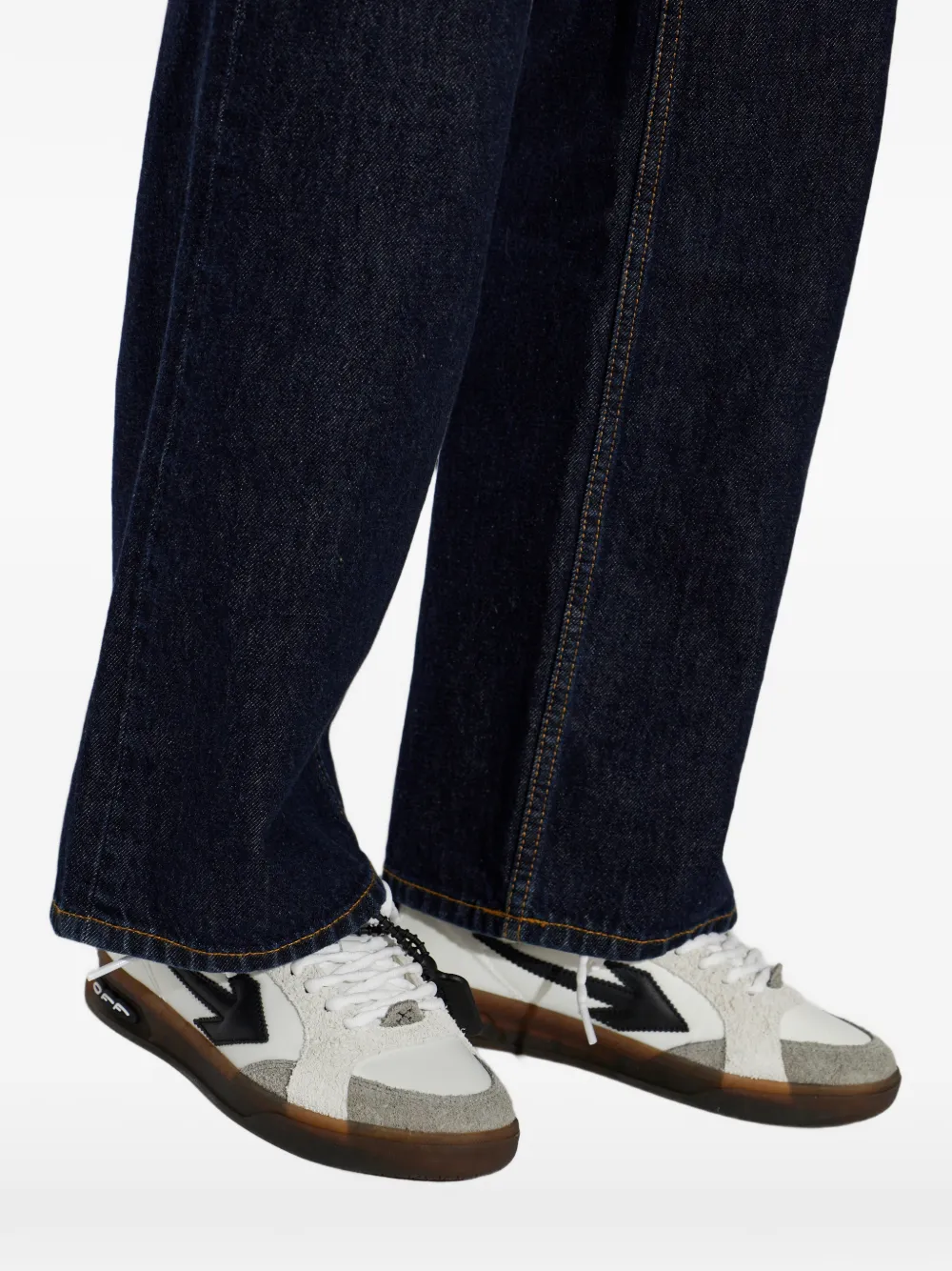 Off-White End Of Play lace-up sneakers Wit