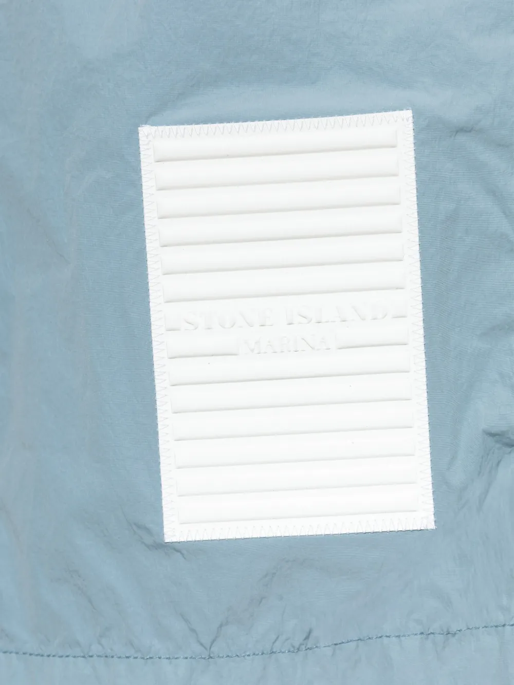 Stone Island tc_S.I. Marina nylon shorts met geborsteld effect Blauw