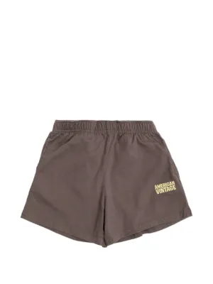 Tiny Cottons ストレッチコットン ショートパンツ | グリーン