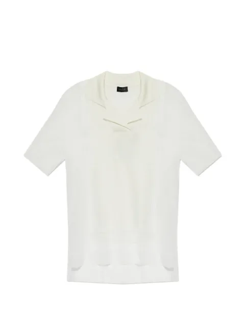 Lacoste V-neck collared shirt