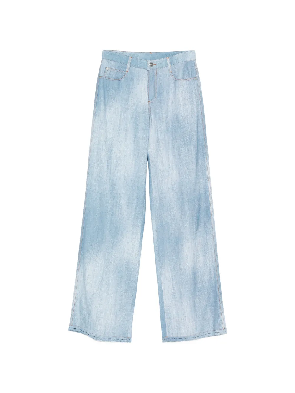 Ermanno Scervino wide-leg trousers - Blu