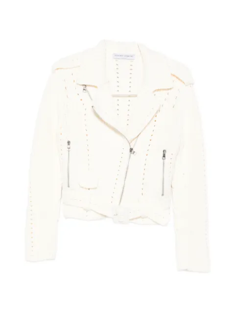 Ermanno Scervino zip-up  belted jacket