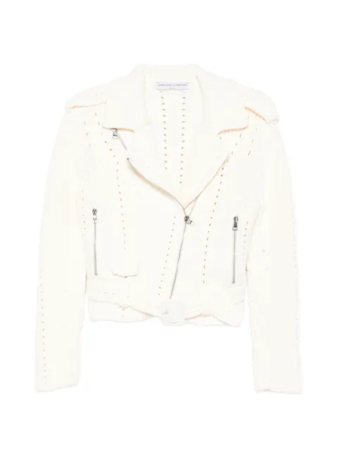 Ermanno Scervino zip-up  belted jacket