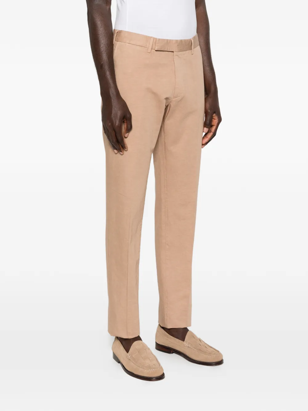 Zegna Platte broek Beige
