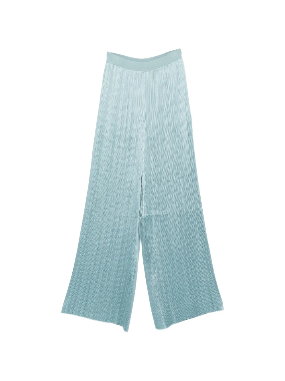 JOSEPH Amber plissé palazzo pants - Blu