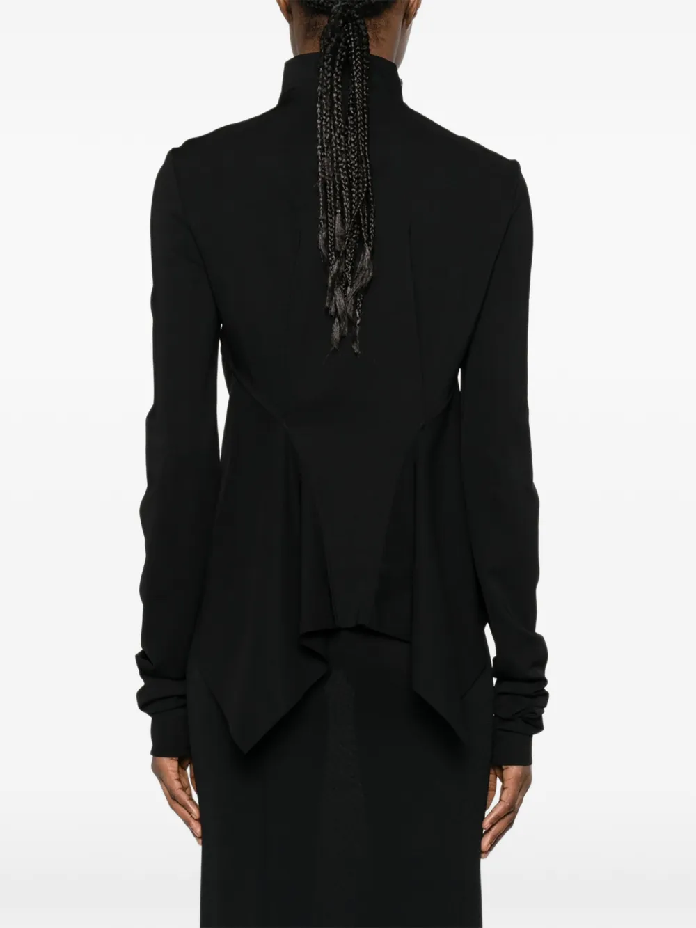 Rick Owens Lilies Jack met rits Zwart