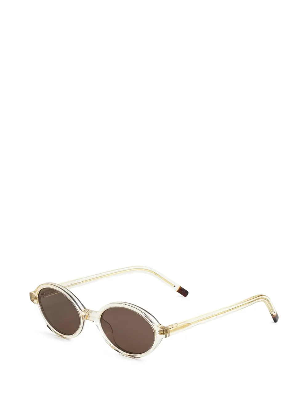 Kaleos Kiara zonnebril met ovalen montuur Beige