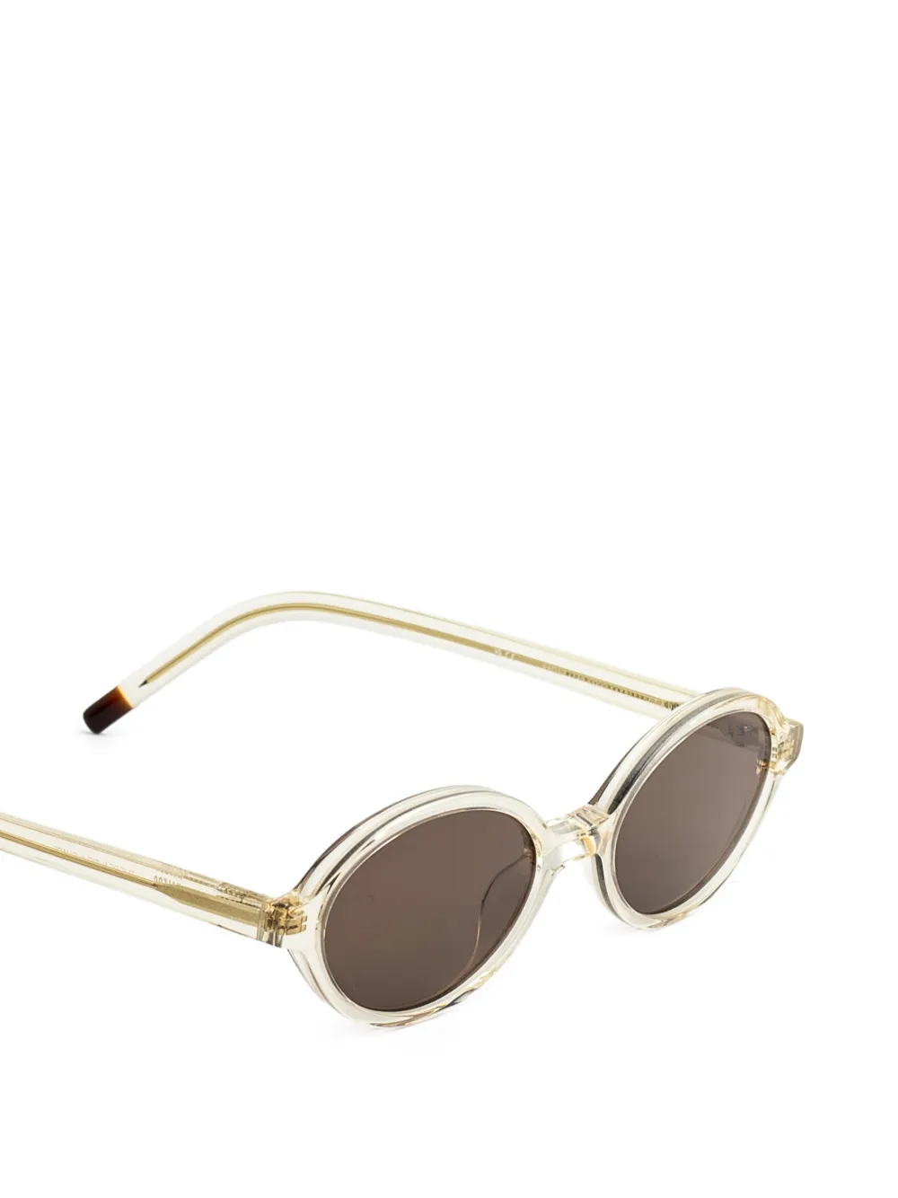 Kaleos Kiara zonnebril met ovalen montuur Beige