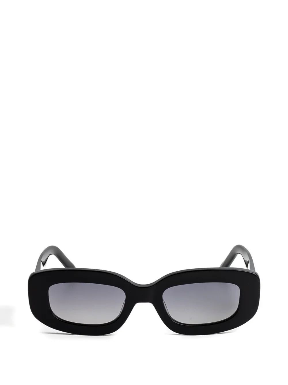 Kaleos Eluard rectangle-frame sunglasses - Nero