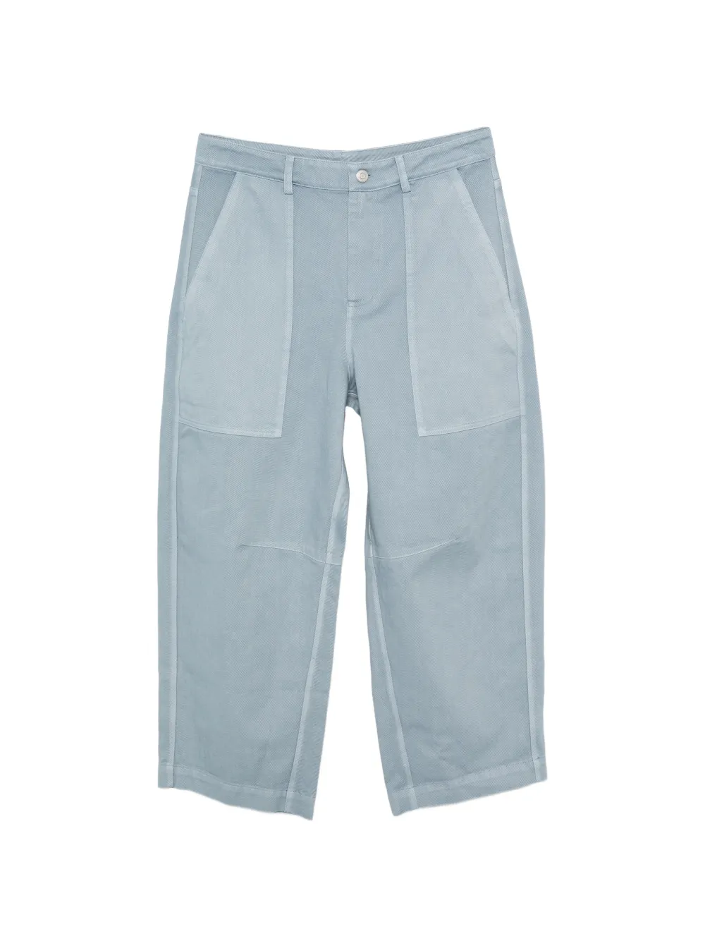 Roberto Collina panelled wide-leg trousers - Blu