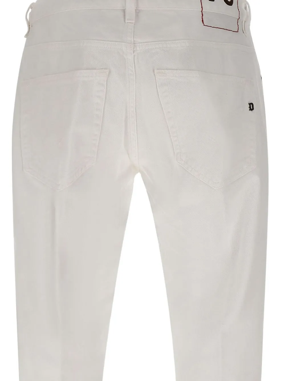 DONDUP Brighton jeans met vijf zakken Wit