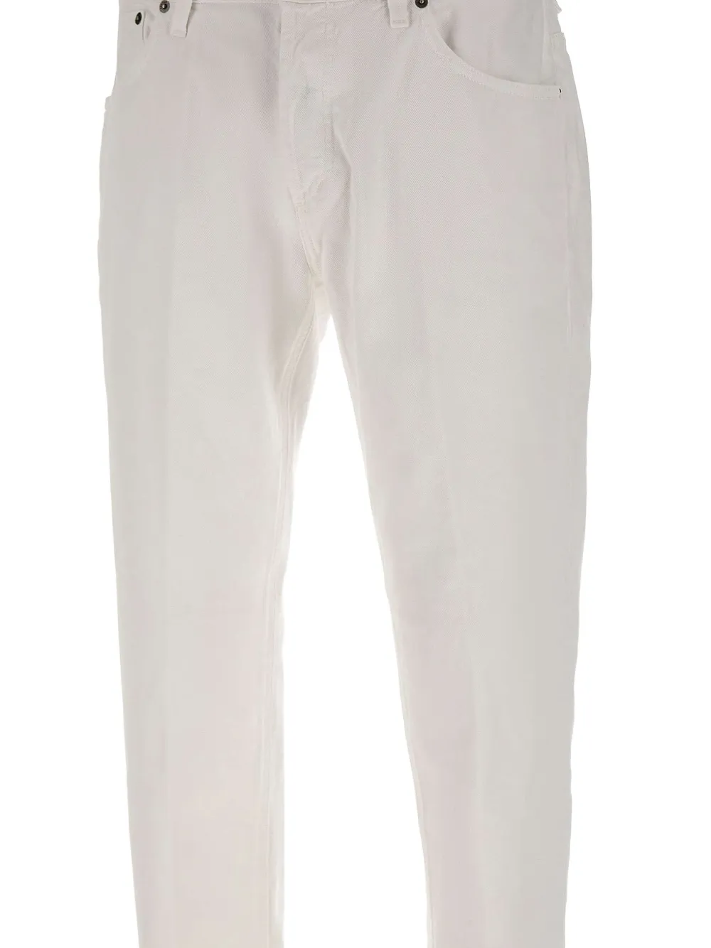 DONDUP Brighton jeans met vijf zakken Wit