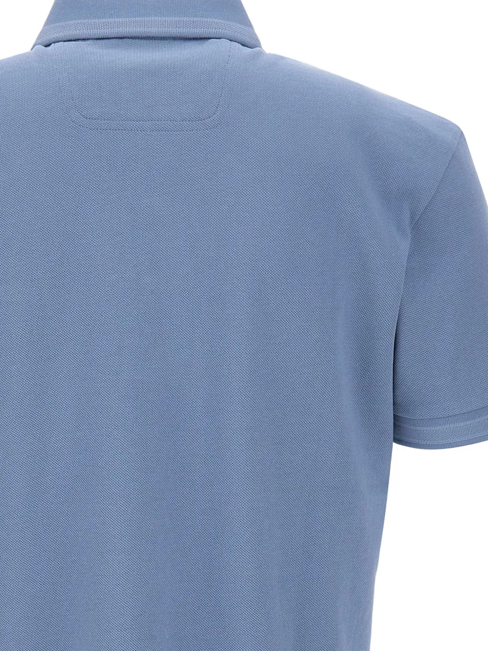 BOSS Paddy poloshirt met borduurwerk Blauw