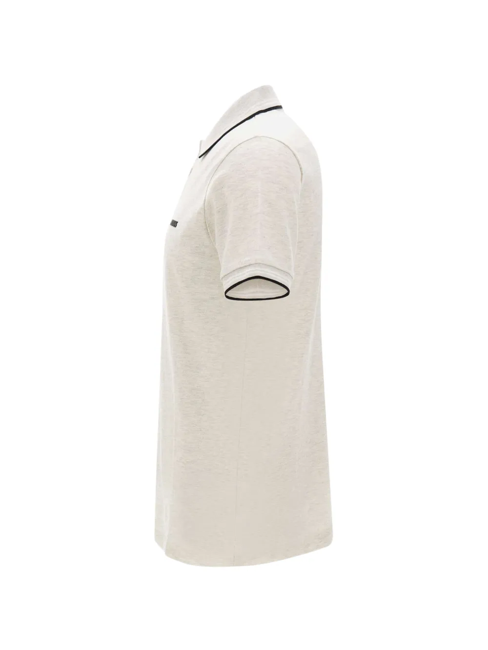BOSS Paul poloshirt met contrasterende afwerking Beige